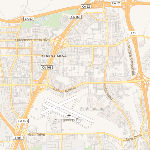 Sharp Service Map Sharp Rees-Stealy Medical Centers, 3075 Health Center Drive, San Diego ...