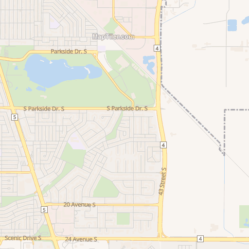 Leftdridge Rent. Map Nikka Yuko Japanese Garden, 835 Mayor Magrath Dr, Lethbridge, AB (2026)