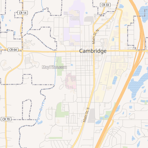 Menards Map Menards, 2355 SECOND Avenue SE, Cambridge, MN (2026)