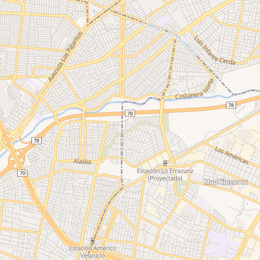 3151 Map Vaca y Vaco, Av pajaritos 3151, Santiago (2026)