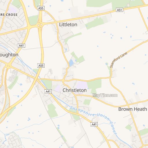 Christleton Map Deva Bridge Club, Village Road Christleton, Chester., Chester (2026)