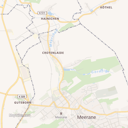 Meerane Map Seniorenzentrum Meerane, Packhofstraße 11, Meerane (2026)