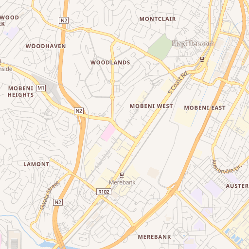 Mobeni Map Hyundai Mobeni, 1355 South Coast Road, Durban (2026)